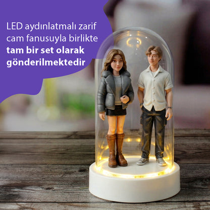 Kişiye özel 3 boyutlu Minyatür figür
